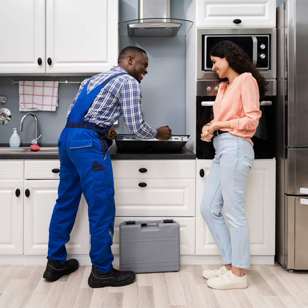 what kind of warranty do you offer on your cooktop repair services in Carolina